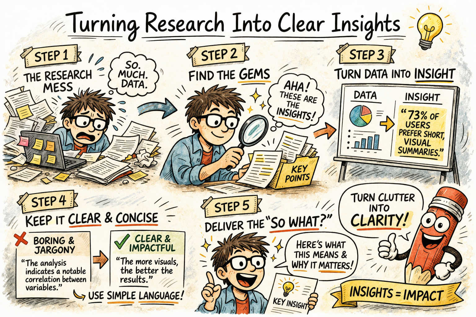 Turning Research Into Clear Insights